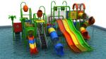 Children'S Medium Water Slide LLDPE Anti UV Static Customized