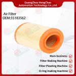 Car Air Conditioner Filter OEM 55183562 Car Air Conditioner Filter Production