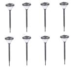 3000k LED Solar Lawn Garden Lights With 2000mAh Battery For Pathway Outdoor