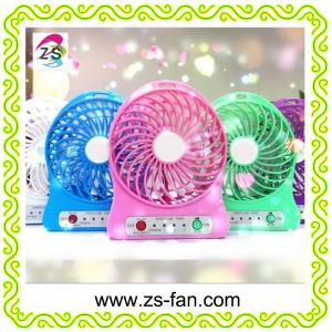 Wholesale Cheap 5v Usb Table Rechargeable Mini Fan with Led Lights from china suppliers
