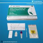 Renji COVID 19 Antigen Rapid Test Kit Nasal Swab Colloidal Gold 10 - 15Min