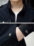 Winter Warm Abrigo Blouson Man Clothing Utility Crop Male Plus Size Zipper Up