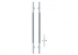 Wholesale Luxury Modern Glass Door Handles , Commercial Door Handle Prevention Of Scratch from china suppliers
