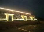 Outdoor Building Lighting 18W LED Wall Washer with Double-Angle Lens and 10*60