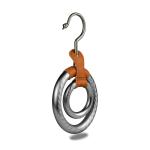 Silver Color Furniture Hardware Fittings Metal Circle Scarf Display Hanger