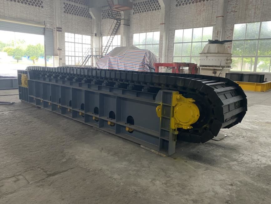 15 Kw Power Apron Plate Feeder 200t/H Throughput Even Feeding