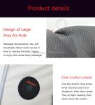 Homedics 3d Shiatsu Select Massage Pillow Lightweight Massaging Neck Pillow With
