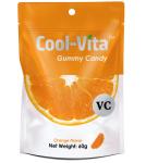 Fruit Shaped Orange Pectin Gummy Candy Golden Vitamin C Pectin Fruit Snacks