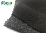 Twill Woven Woven Interlining Stretch Interfacing White And Black Color