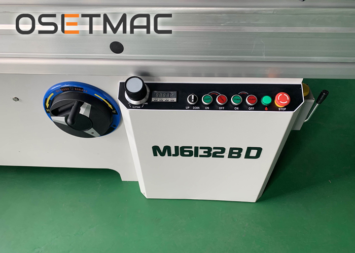 accuracy Woodworking Sliding Table Panel Saw MJ6132BD from OSETMAC for Wood Cutting