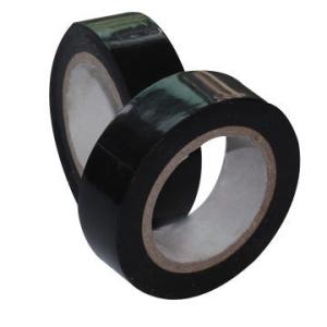 Wholesale Black color 0.4mm PVC outerwrap tape for outer mechanical protection from china suppliers