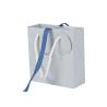 Buy cheap Blue Color Custom Printed Paper Bags With Beautiful Ribbon / Rope Handle from wholesalers