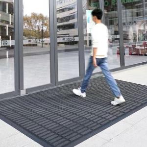 Wholesale Outdoor Commercial Entryway Door Mat Interlocking Tiles Design 1.6 CM from china suppliers