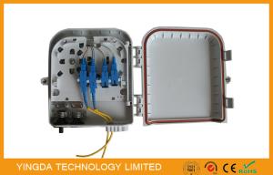 Wholesale 8 Port Outdoor Braodband CATV / LAN Fiber Optic Splitter Box Pole Mounted from china suppliers