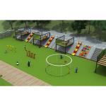 YST - 222021 Preschool Custom Plastic Slide Playground Outdoor Commercial