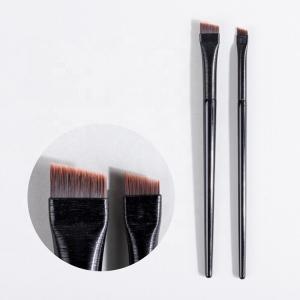 Wholesale Super Think Private Label Eyebrow Brush Thin Makeup Angled Brush Eyebrow multi-purpose brushes from china suppliers