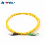 PVC Jacket Fibre Optic Patch Leads Duplex 9/125um MM FC - FC APC 10N Tensile