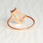 Baguette Cut Opal Snow Track Ring Size 4-Size 10 925 Sterling Silver Ring