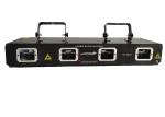 4 Lens DMX512 LED Effect Light , GY Disco Party Laser Lights For Stage