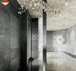 Hotel Interior Graphic Design Natural Flexible Stone Veneer Panel Wall Cladding