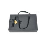 Black Kraft Paper Gift Box Candy Cookie Cloth T Shirt Scarf Pack Boxes With