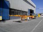 3 Axle 20/40/45ft Flatbed Container Trailer High Tensile Q345B Material
