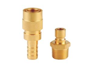 Wholesale Brass Universal Type Mold Shut Off Coupling Rectus 86/87/88 series from china suppliers