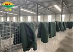 Galvanized Hesco Defensive Barriers High Protection Level Silver