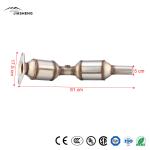 Custom Three Way Auto Catalytic Converter Used In Locomotives / Motorcycles