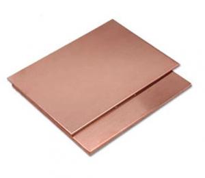 China 0.5mm 0.6mm Red Copper Sheet With Good Conductivity on sale