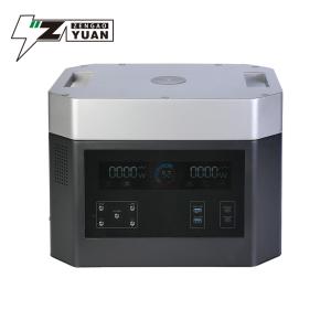 Wholesale 1200W 110V AC Outlet Backup Lithium Battery Portable Power Station for Outdoors Camping from china suppliers