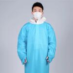 PP + PE / SMS Knitted Cuff Or Elastic Cuff Sterile Disposable Surgical Gown