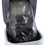 Black Biodegradable Kitchen Garbage Bags 6m / 7m / 8m Eco Friendly Trash Bag