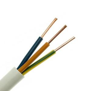 Wholesale Power cable Electrical cable PVC Sheathed cable NYM-J 3x1,5 mm² 100% copper 100 meters from china suppliers
