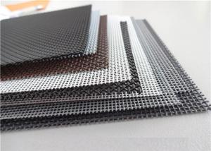 Wholesale High Intensity Stainless Steel Insect Screen , Black King Kong Window Screen Mesh from china suppliers