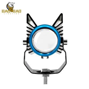 Wholesale Aluminum 80V White Yellow Red Blue Available Motorcycle Fog Light from china suppliers