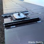 Speed Solar Panel Washing Robot for Photovoltaic Station Maintenance or Pool