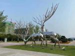 ODM Mirror Polished 316L Stainless Steel Animal Sculpture