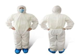 Wholesale Non Toxic XS - 2XL Disposable Protective Gowns Biodegradable Materials from china suppliers