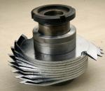 Hard Chrome Coated Finger Joint Cutter , Finger Joint Table Saw Longer Working