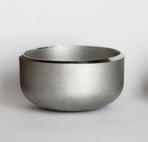 Wholesale Seamless ASTM A403 WP304L Steel Pipe Caps Galvanized / Black Primer Surface from china suppliers