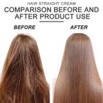 Salon Use Hair Protector Cream For Straightening , Frizz Control Cream Long