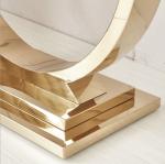 Hot Sale Mirrored Console Table Silver Gold Hallway Table Stainless Steel leg