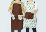 Full Version Floral Fabric Couple 65 X 85cm Kitchen Cooking Apron