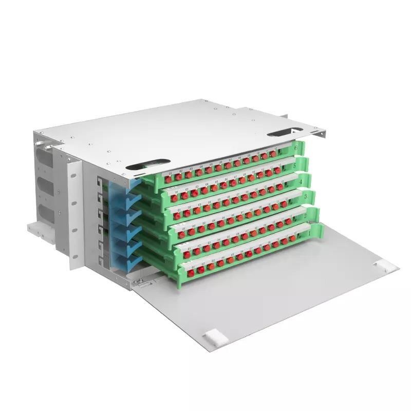 FTTH CATV ODF Patch Panel 19 Inch FC 19 Inch FC Optic Distribution Frames