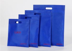 Wholesale Die Cut Promotional Shopping Non Woven Fabric Carry Bags CMYK Printing from china suppliers