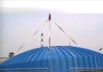 FRP Rain Cover FRP Sewage Pool Arched Cover Odor Collection Sealed Exhaust Gas