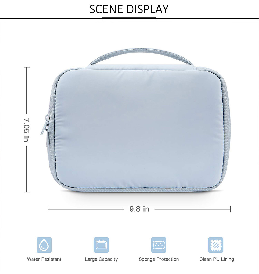 Girls Multifunction Cosmetic Organizer Bag With Inner Pouch