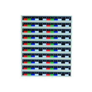 Wholesale P097 Colorful sticker photographic evidence scale from china suppliers
