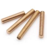 Handan Yateng STEEL Threaded Rods DIN975 Zinc Yellow Thread Bar Grade 4.8/8.8/10
